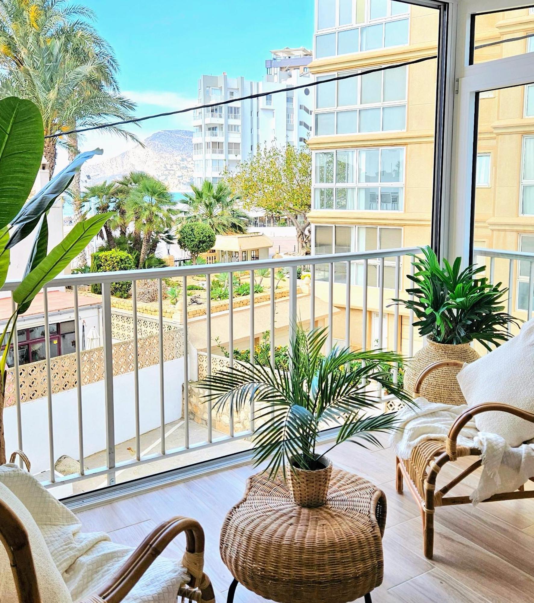 Ferienwohnung Boho Arenal Bol Con Parking Calp Exterior foto